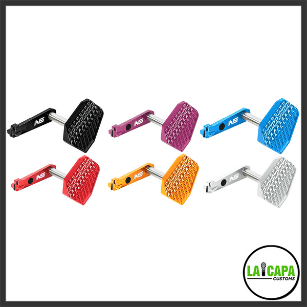 Nexxspeed CNC Aluminum Slide Stop W/Thumb Rest (Right Side) For Hi Cap