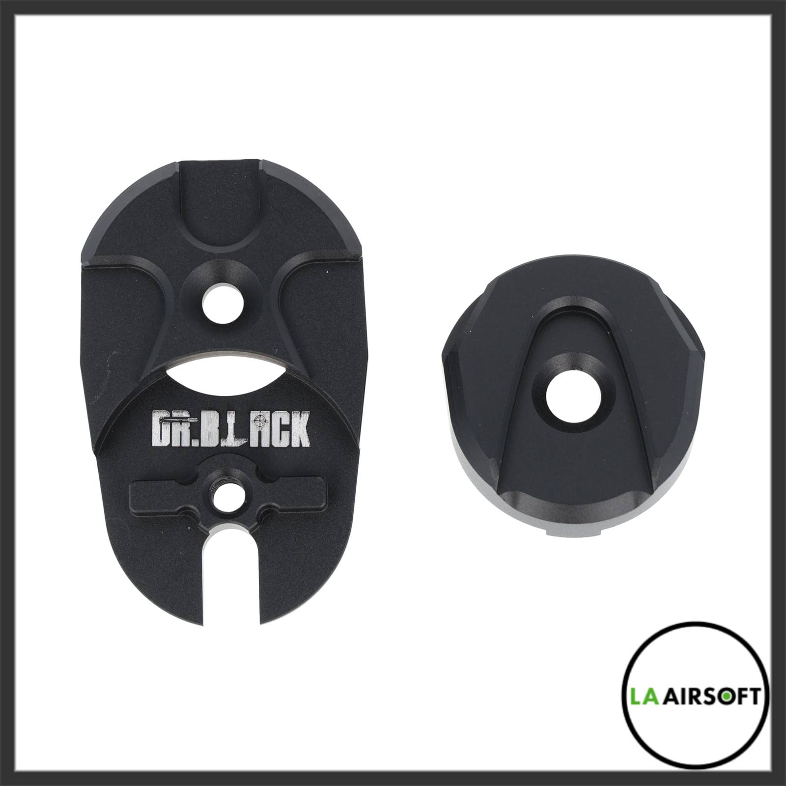 Dr. Black Aluminum Folding / Drop Stock Adapter for AEG (Black)