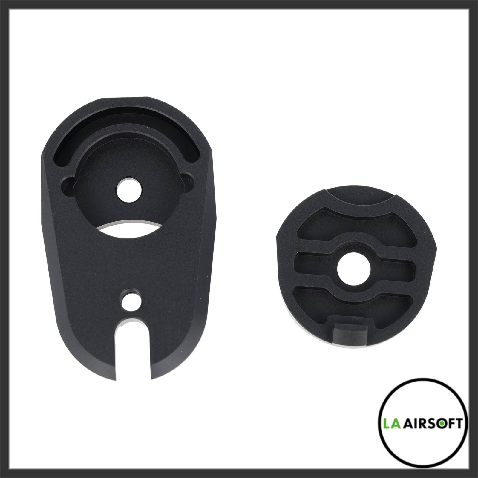 Dr. Black Aluminum Folding / Drop Stock Adapter for AEG (Black)