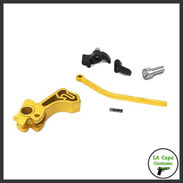 Airsoft Masterpiece CNC Steel Hammer Set (Infinity SV) - Gold