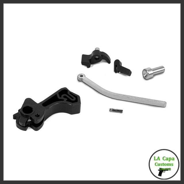 Airsoft Masterpiece CNC Steel Hammer Set (Infinity SV) - Black