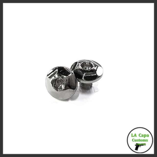 Airsoft Masterpiece Infinity Grip Screws - Silver