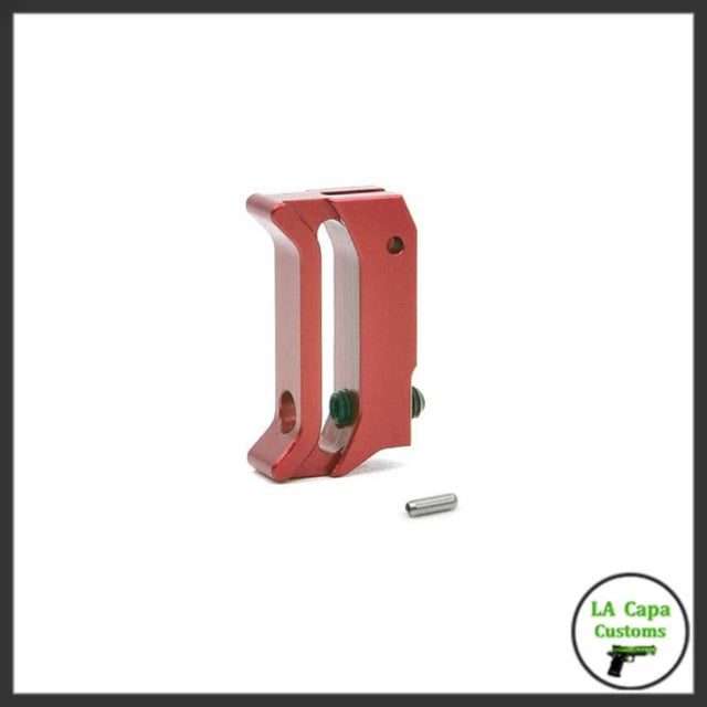 AIP Aluminum Short Flat Trigger (Type U) - Red