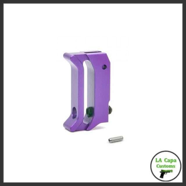 AIP Aluminum Short Flat Trigger (Type U) - Purple