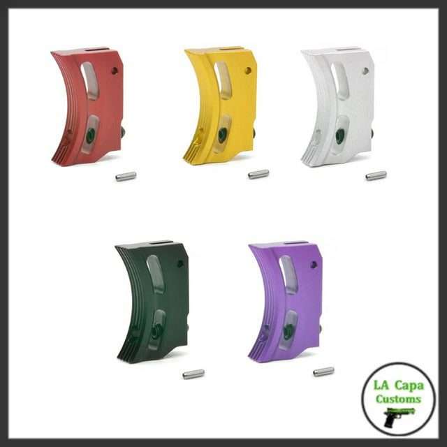 AIP Aluminum Short Curved Trigger (Type R)