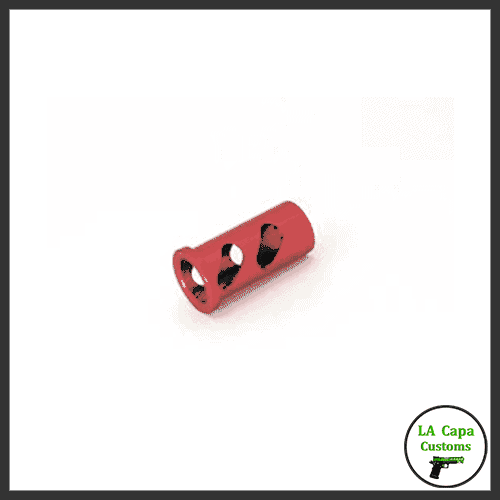 AIP Aluminum 4.3 Recoil Spring Guide Plug - Red