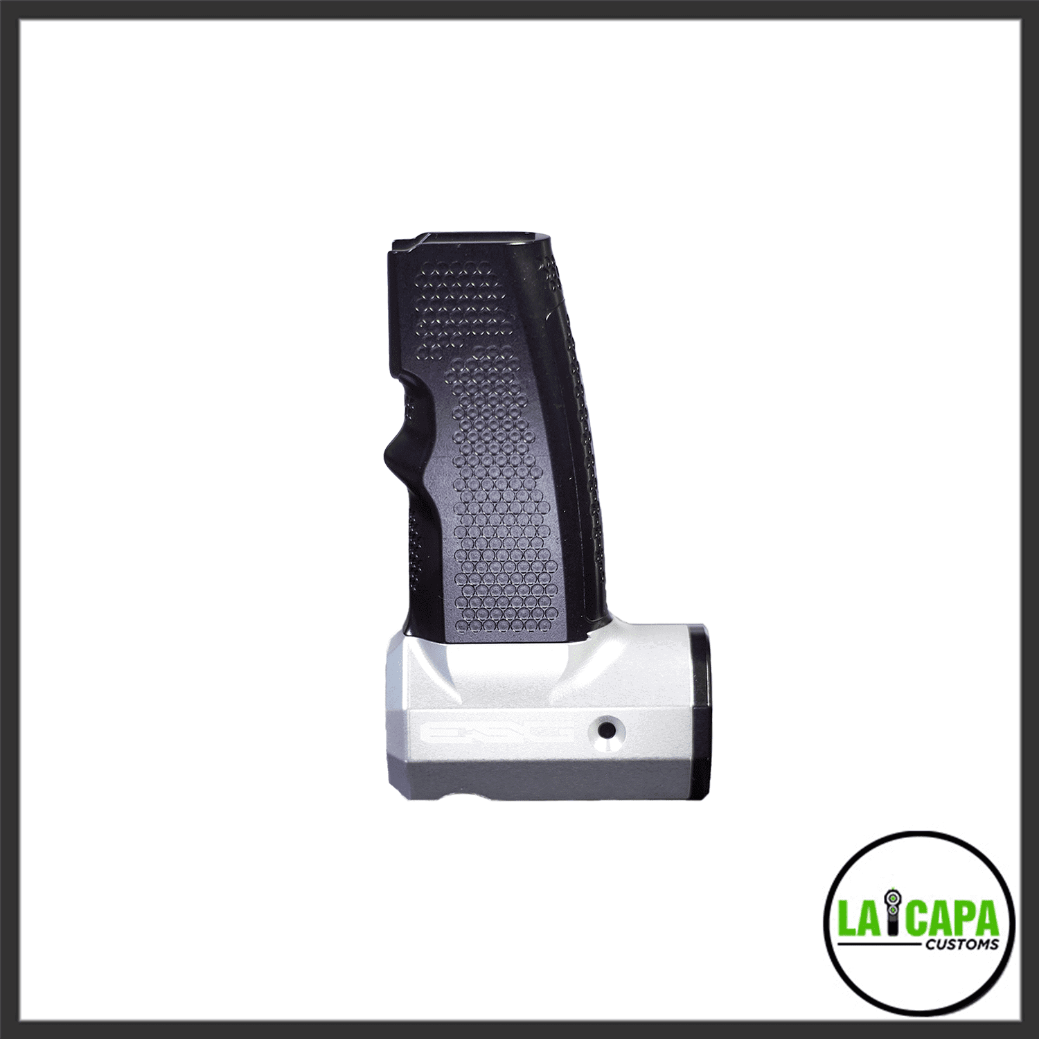 ESG Aluminum Grip Bulge - Black Silver