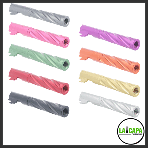 LA Capa Customs 5.1 Aluminum Tornado Outer Barrel for Hi Capa