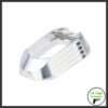 CowCow Match Grade T01 Magwell - Silver