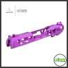LA Capa Customs "Poison DF-1" Aluminum 5.1 Slide - Purple Style 2