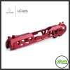 LA Capa Customs "Poison DF-1" Aluminum 5.1 Slide - Red Style 2