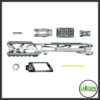 CTM TAC FUKU 2 Skeleton - Black - Grey - Unassembled