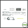 CTM TAC FUKU 2 Skeleton - Silver - Grey - Unassembled